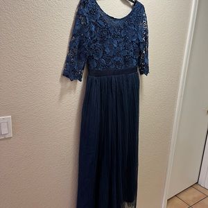 Formal Navy Blue Gown